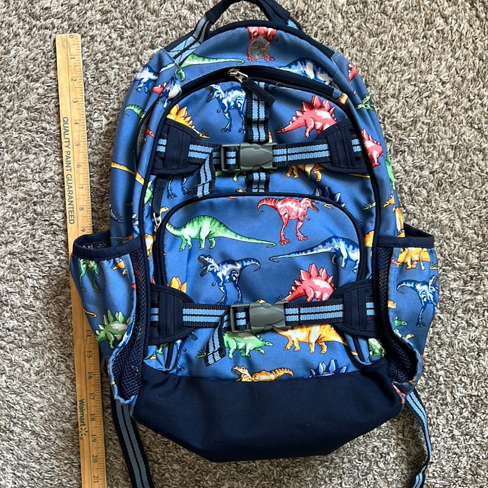 Large Pottery Barn Kids Dino Backpack